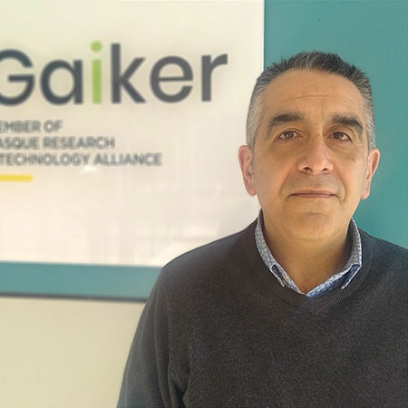 José Luís Gómez, Investigador del Área de Composites Sostenibles y Polímeros Funcionales de la Fundación GAIKER