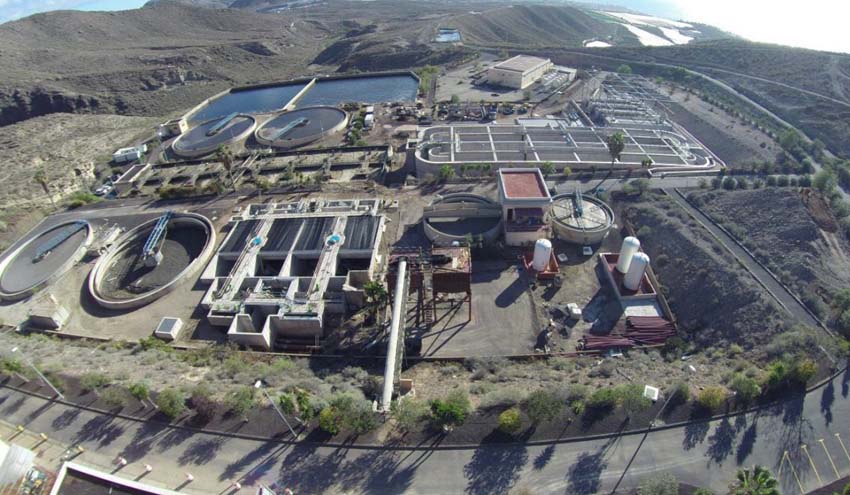 El Gobierno de Canarias entrega al Cabildo de Tenerife las obras del sistema de depuración Adeje-Arona