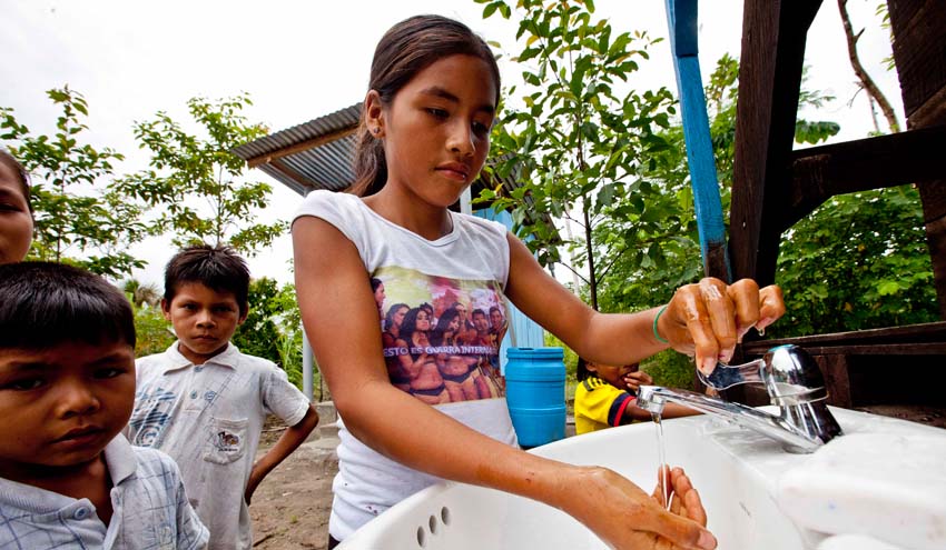 Fundación Aquae y UNICEF trabajan para que llevar agua potable y saneamiento a la Amazonía peruana