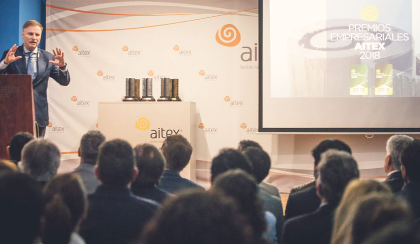 Entregados los Premios Empresariales AITEX 2018 a la innovación y sostenibilidad