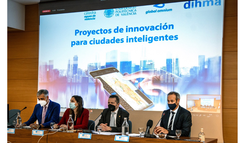 Agua y Smart Cities en la jornada "Proyectos de innovación para ciudades inteligentes” en Valencia