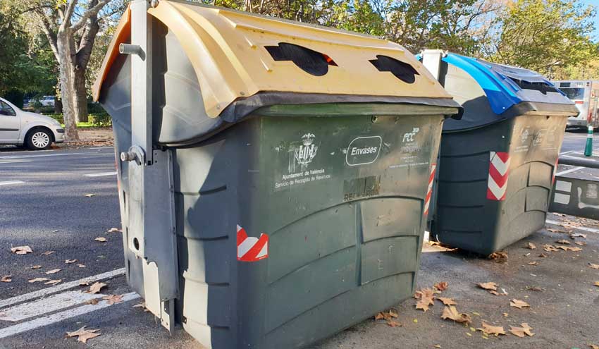 2018 culminará con récord de reciclaje a través del contenedor amarillo en la Comunitat Valenciana