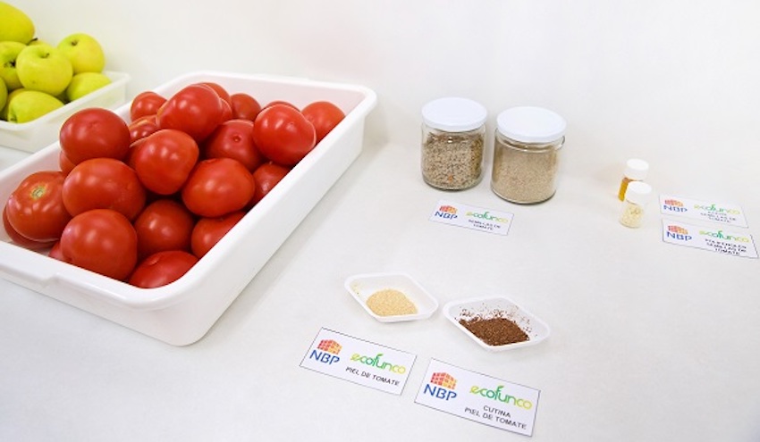 Semillas y piel de tomate, sandía y manzana: materia prima para envases y productos más sostenibles