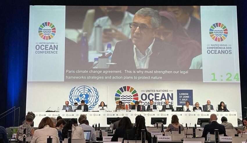 Hugo Morán remarca la importancia de los ecosistemas marinos en la Conferencia de los Océanos de Naciones Unidas