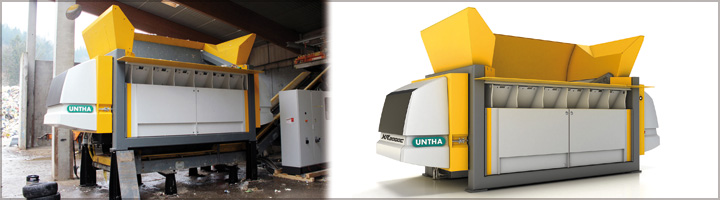 UNTHA presenta su nueva generación de trituradores XR, la forma más inteligente de triturar residuos