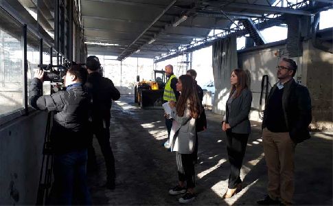 El centro de tratamiento de Cañada Hermosa, Murcia, estrena una nueva planta de secado solar de lodos