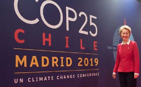 Ley de transición a la neutralidad climática y Green Deal, los ejes del discurso de Ursula von der Leyen en la apertura de la COP 25