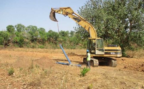 Incatema inicia colocación tuberías Planta Tratamiento Agua Potable Kédougou (Senegal)