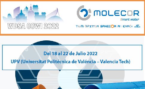 Molecor participará en la segunda edición de la WDSA CCWI de la Politécnica de Valencia