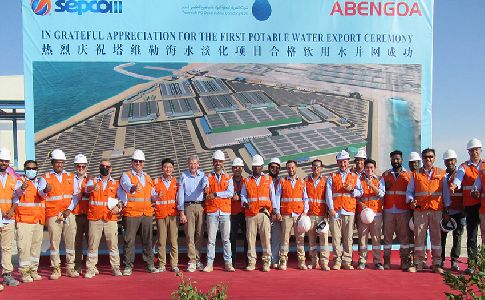 Abengoa y SEPCOIII inician la operación comercial de la que será la mayor planta desaladora del mundo