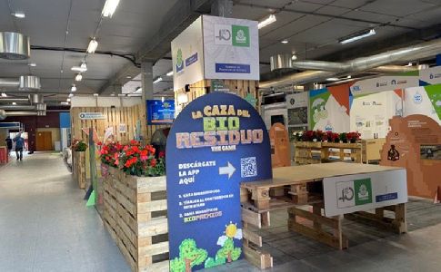 Cogersa dedica su stand de la Feria de Muestras a impulsar el reciclaje de los biorresiduos que van al cubo marrón