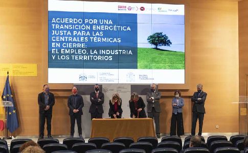 Firmado el acuerdo para la Transición Justa que ampara a las centrales térmicas de carbón de España