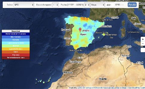 El CSIC lanza un sistema para monitorizar en tiempo real y evaluar la sequía meteorológica