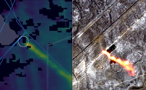 Control satelital de las emisiones de metano de los gasoductos