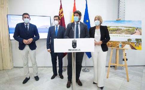 La mayor renaturalización del Mar Menor con la expropiación de 3,1 millones de metros cuadrados de El Carmolí