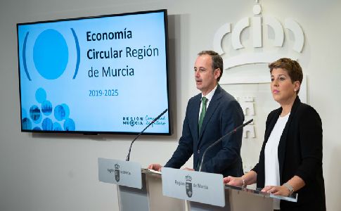 La Estrategia de Economía Circular de la Región de Murcia contempla una inversión de 510,4 millones hasta 2025