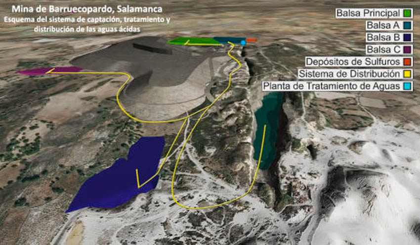 Veolia aplicará su tecnología Actiflo para tratar las aguas de la mina salmantina de Barruecopardo
