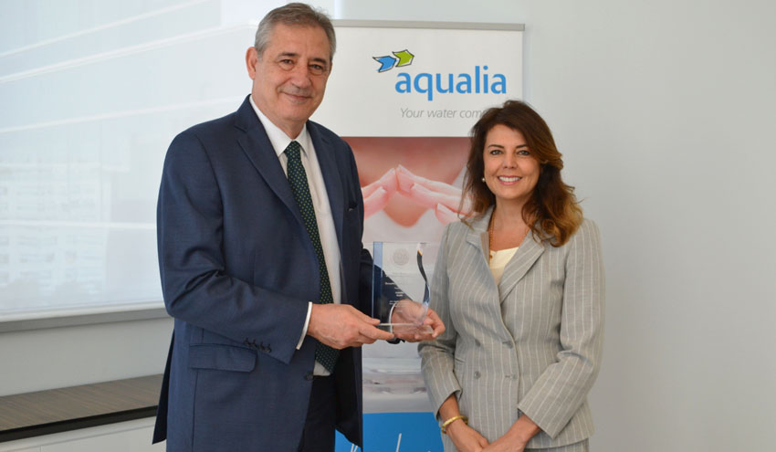 Aqualia, distinguida por la Asociación Internacional de Desalación por su liderazgo en la reutilización del agua